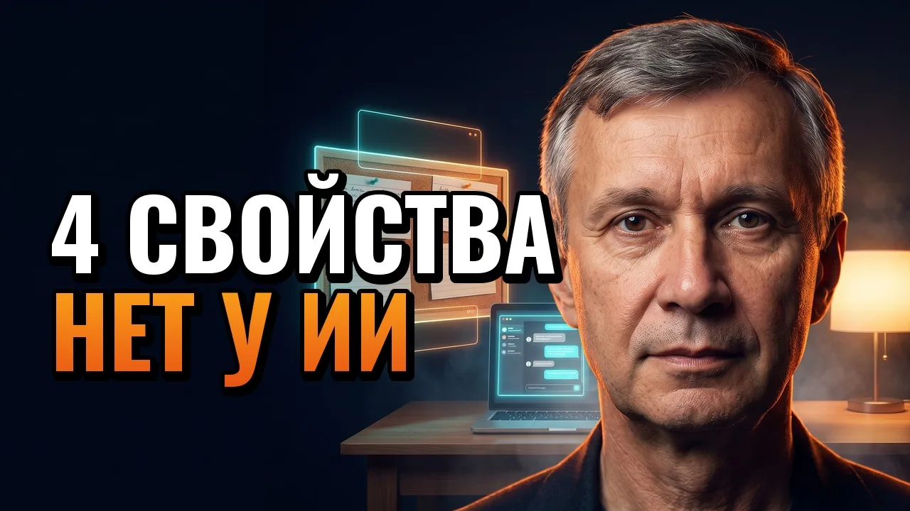 4 свойства сознания, которых нет у нейросети: лекция Петухова