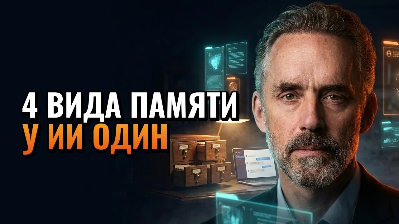 У человека 4 вида памяти, у нейросети один: Питерсон о том, что умеет ИИ