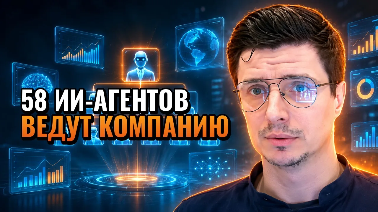 Как 58 ИИ-агентов ведут мою компанию: воркшоп для предпринимателей клуба «Гермес»