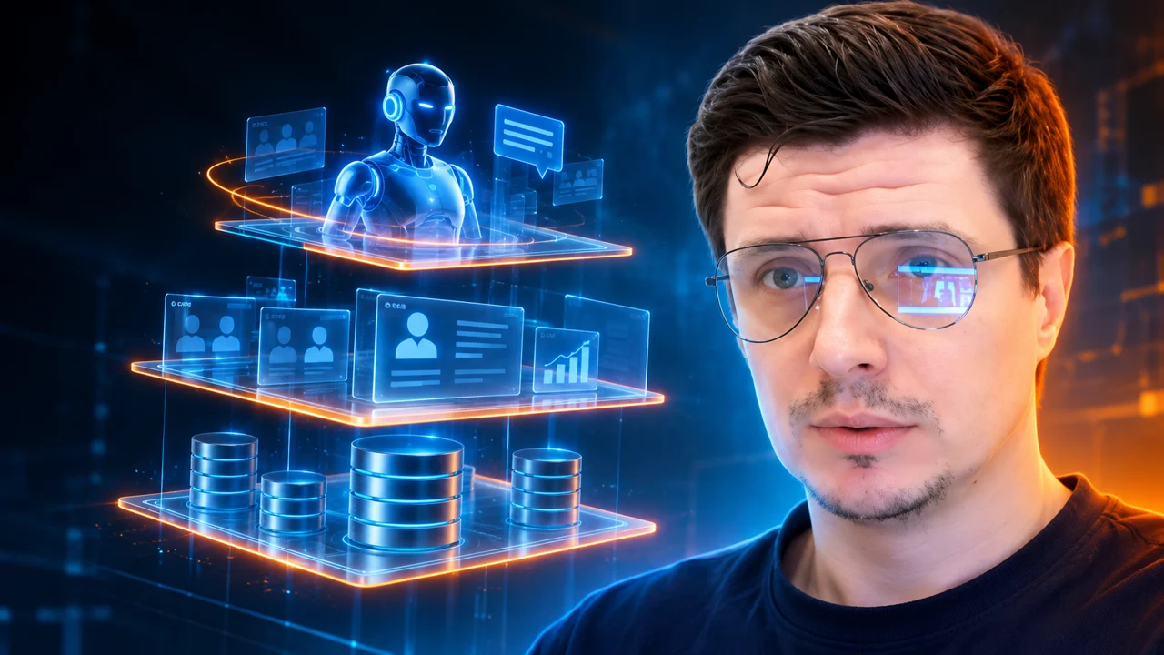 Три этажа управления: учёт, CRM и слой агентов