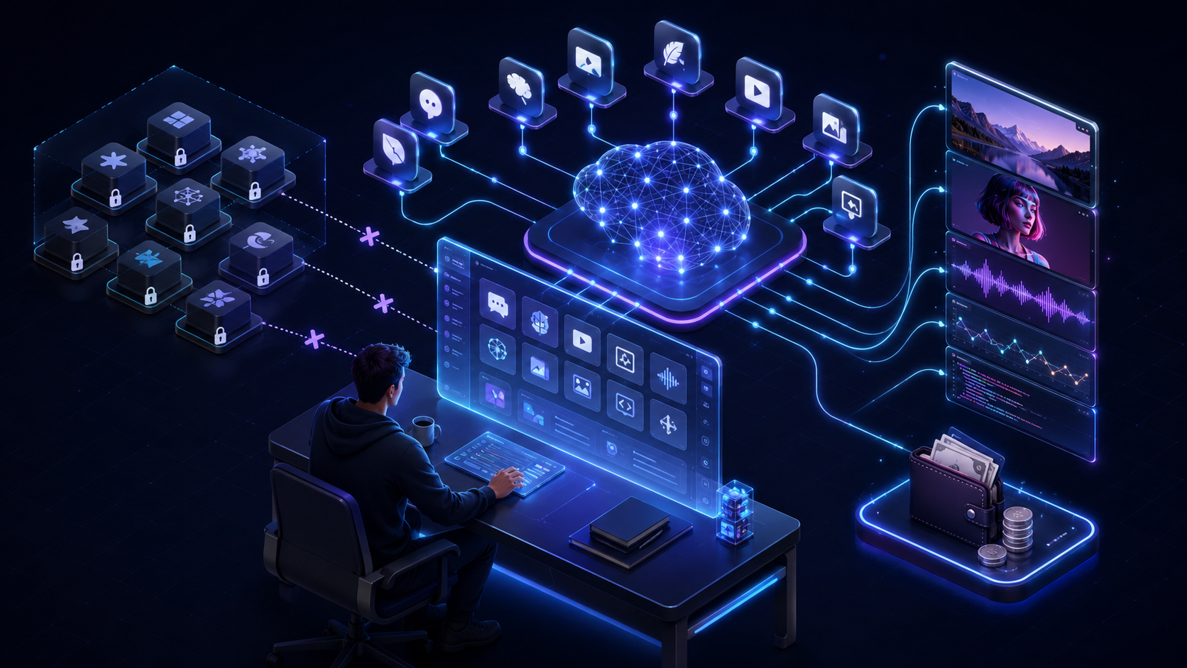 Агрегатор нейросетей без VPN: GPT-5, Claude и Sora 2 Pro в России с оплатой рублями