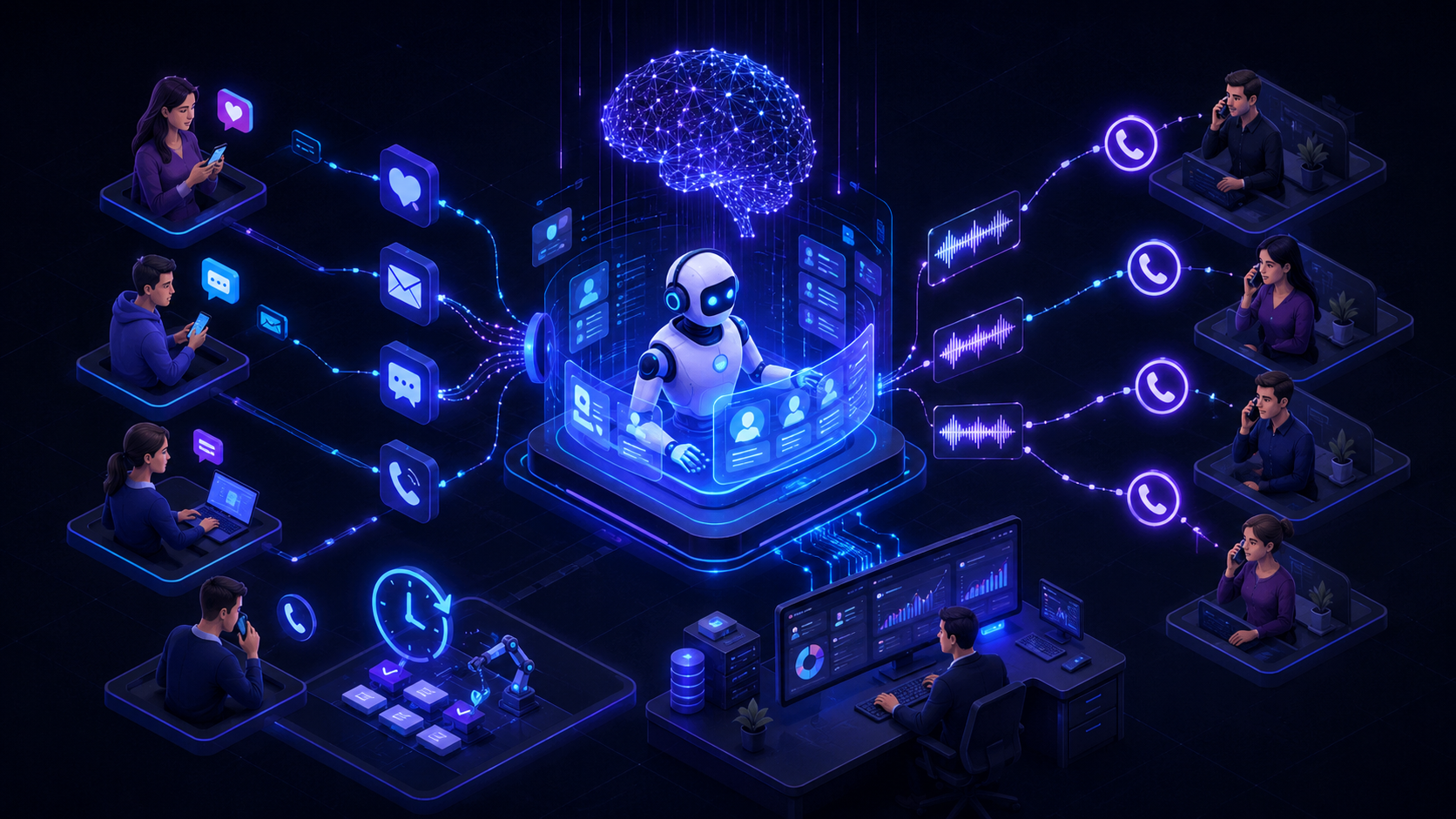 AI-отдел продаж полного цикла: как не терять заявки и работать 24/7 по цене одного менеджера
