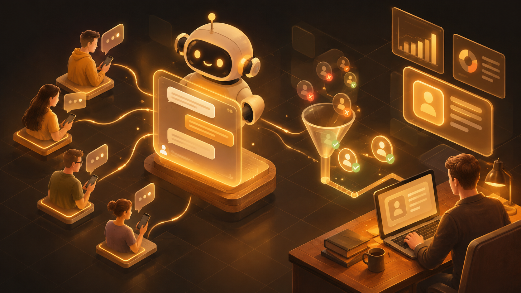 AI-рассылки в Telegram: как автоматизировать холодные касания и квалификацию лидов