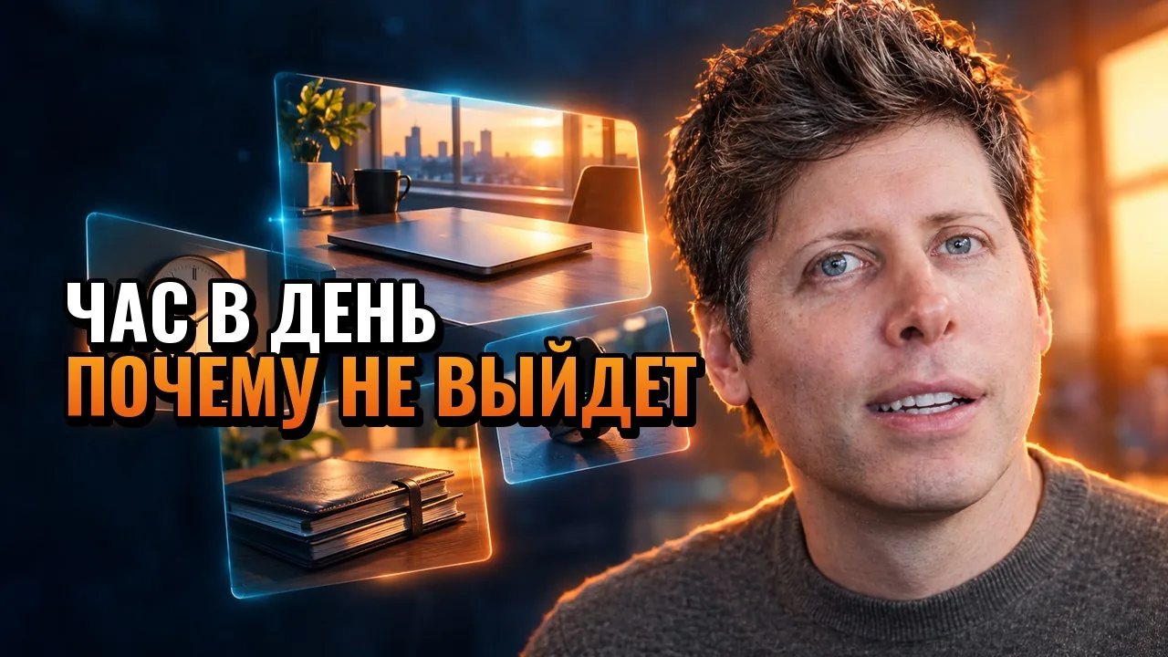 Альтман: вы могли бы работать час в день, но не станете. 5 решений для руководителя