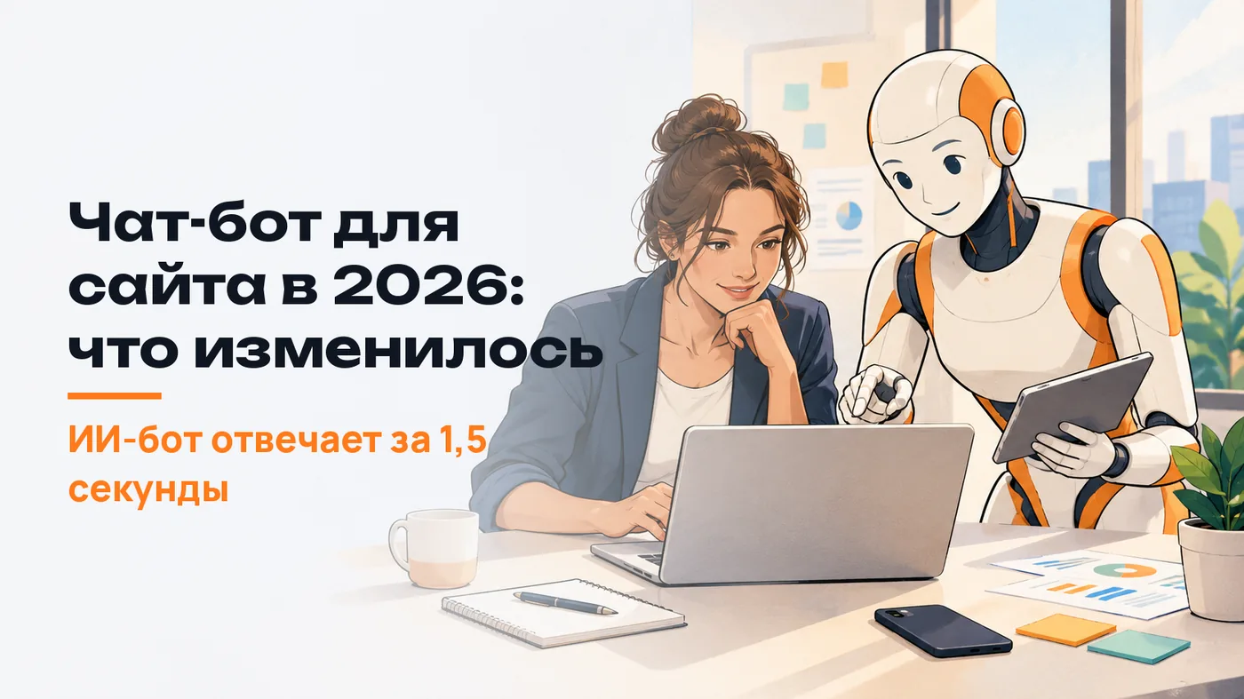 Чат-бот для сайта в 2026: что изменилось