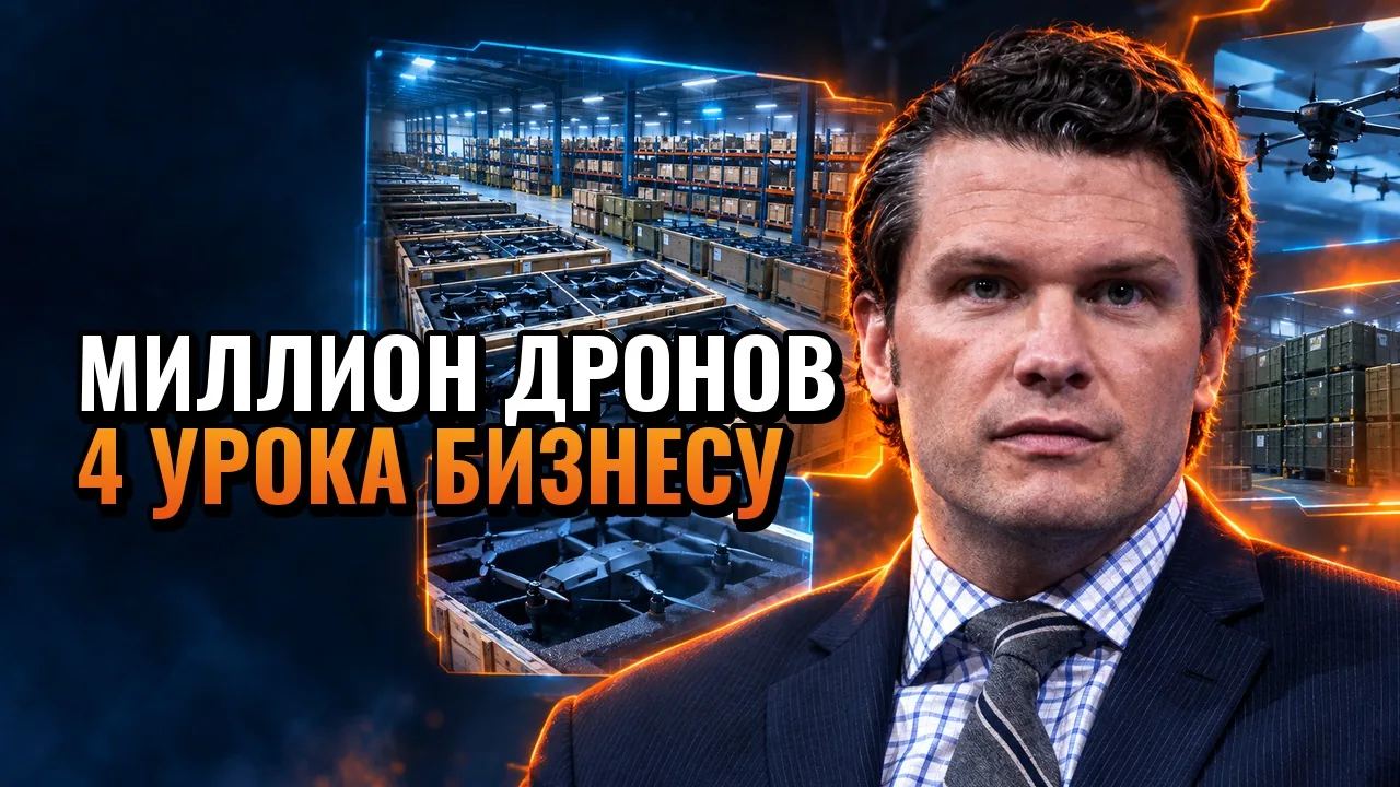 Хегсет: миллионы дронов и 4 урока Пентагона для бизнеса