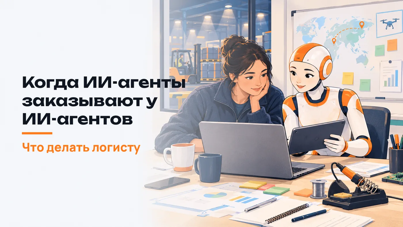 Когда ИИ-агенты начнут заказывать у ИИ-агентов: что делать логисту