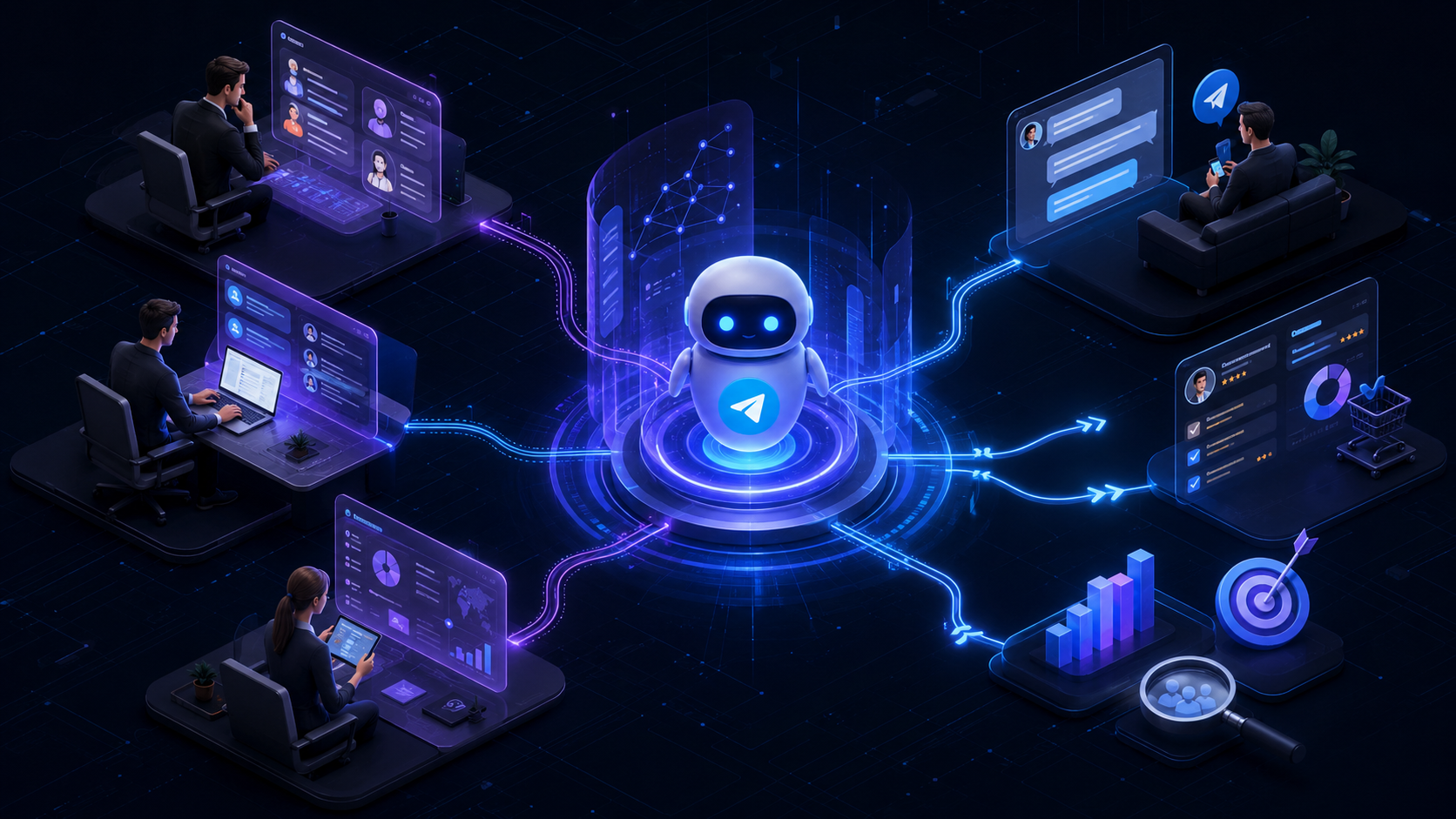 Личный AI-ассистент для продаж в Telegram: как заменить сейлза, SDR и ресёрчера одним инструментом