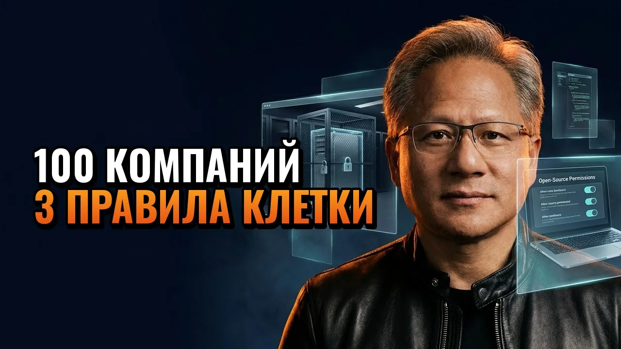 100 компаний и 3 правила: как Nvidia запирает ИИ-агентов