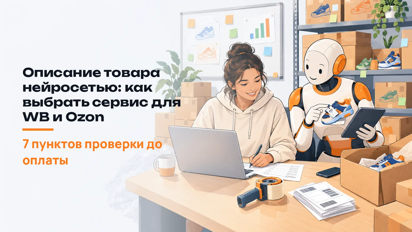 Описание товара нейросетью: как выбрать сервис для WB и Ozon