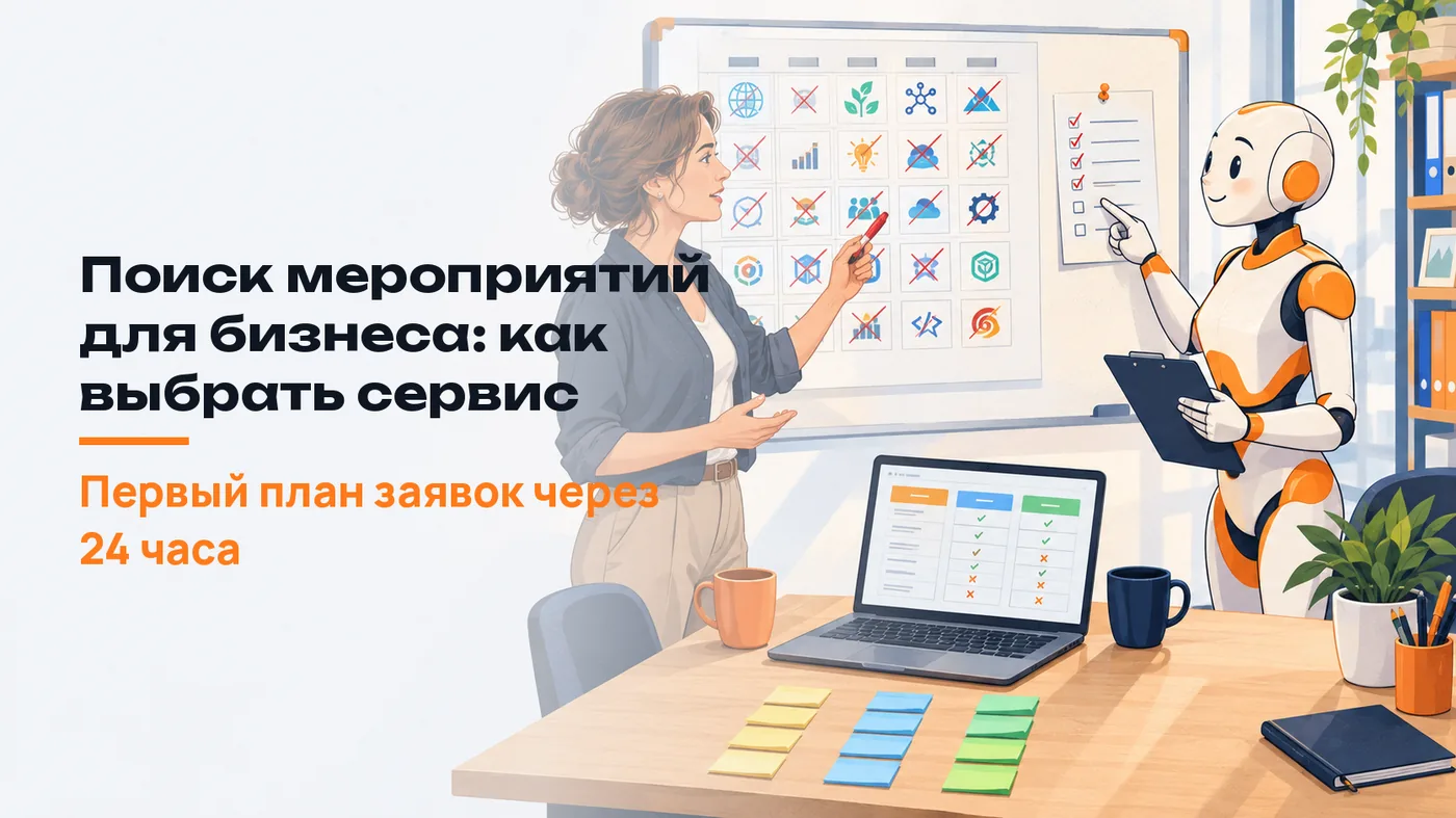 Поиск мероприятий для бизнеса: как выбрать сервис