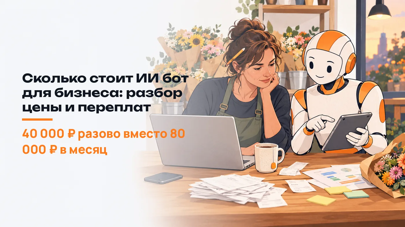 Сколько стоит ИИ бот для бизнеса: разбор цены и переплат