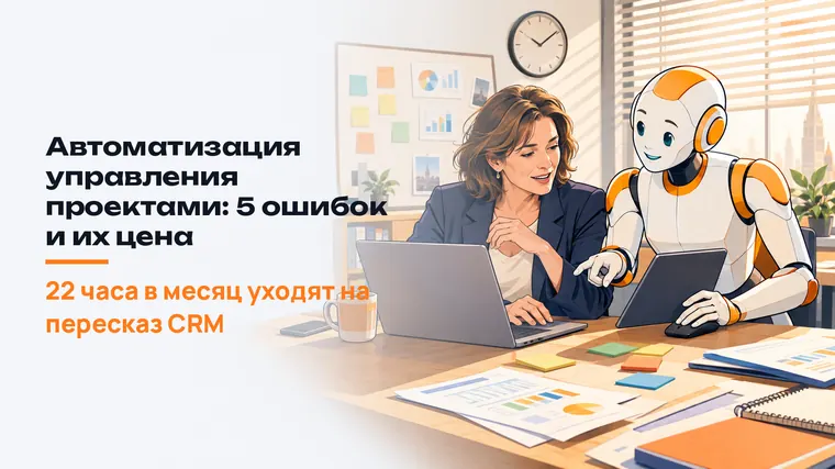 Автоматизация управления проектами: 5 ошибок и их цена