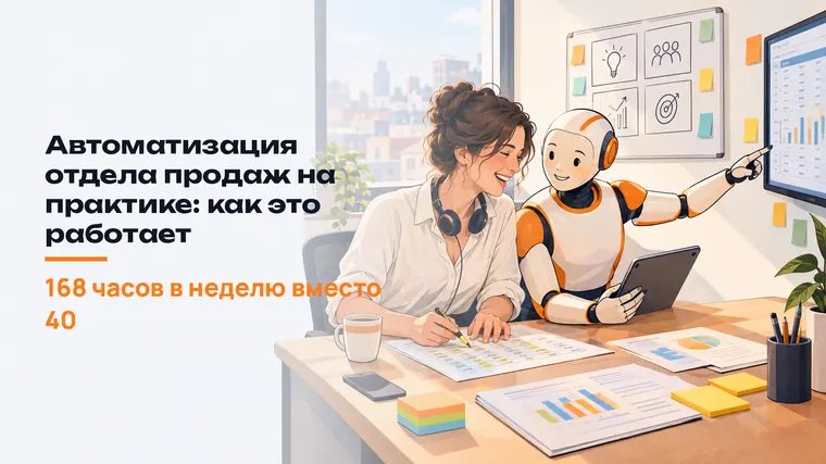 Автоматизация отдела продаж на практике: как это работает