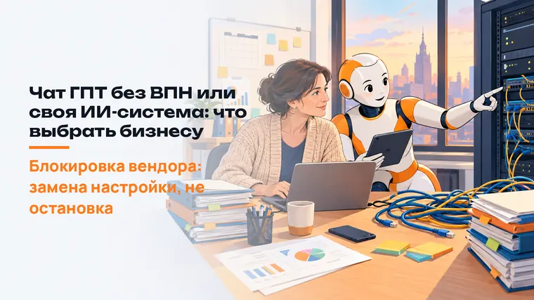 Чат ГПТ без ВПН или своя ИИ-система: что выбрать бизнесу