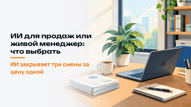 ИИ для продаж или живой менеджер: что выбрать
