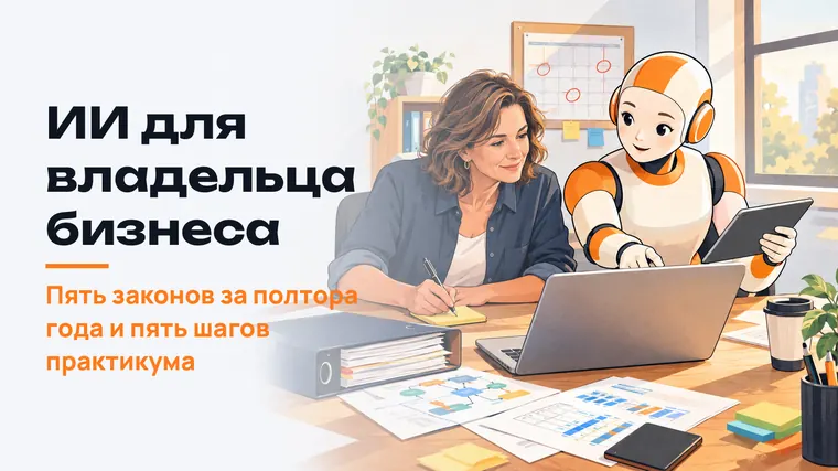 ИИ для владельца бизнеса: 5 законов о данных 2024–2026 и бесплатный практикум