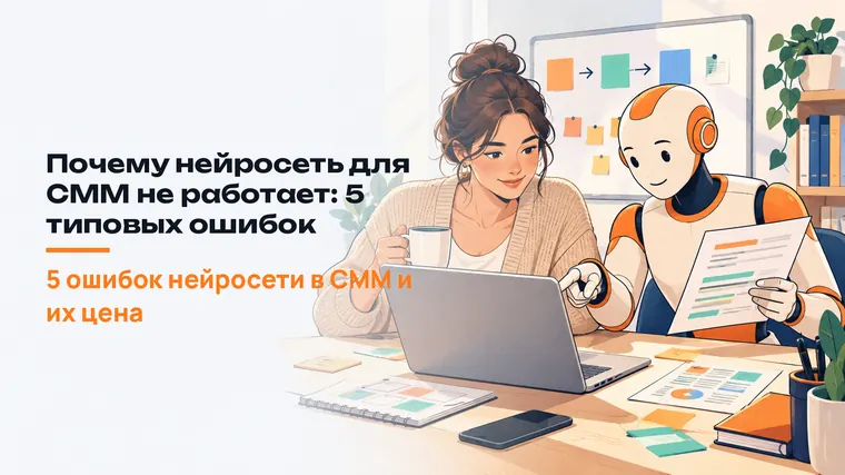 Почему нейросеть для СММ не работает: 5 типовых ошибок