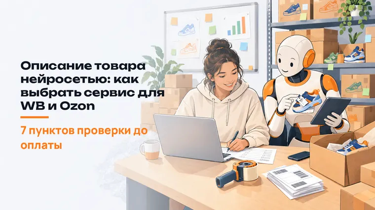 Описание товара нейросетью: как выбрать сервис для WB и Ozon