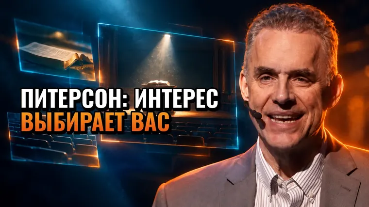 Питерсон: вы не выбираете свои интересы, они выбирают вас