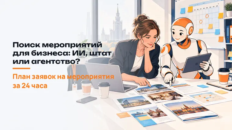Поиск мероприятий для бизнеса: ИИ, штат или агентство?