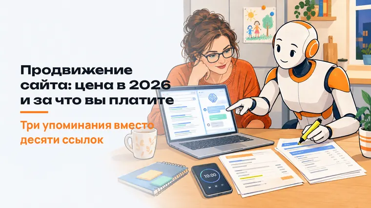 Продвижение сайта: цена в 2026 и за что вы платите