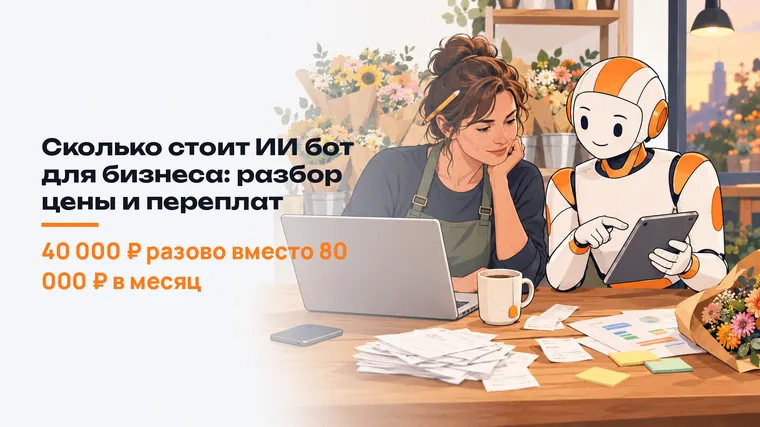 Сколько стоит ИИ бот для бизнеса: разбор цены и переплат