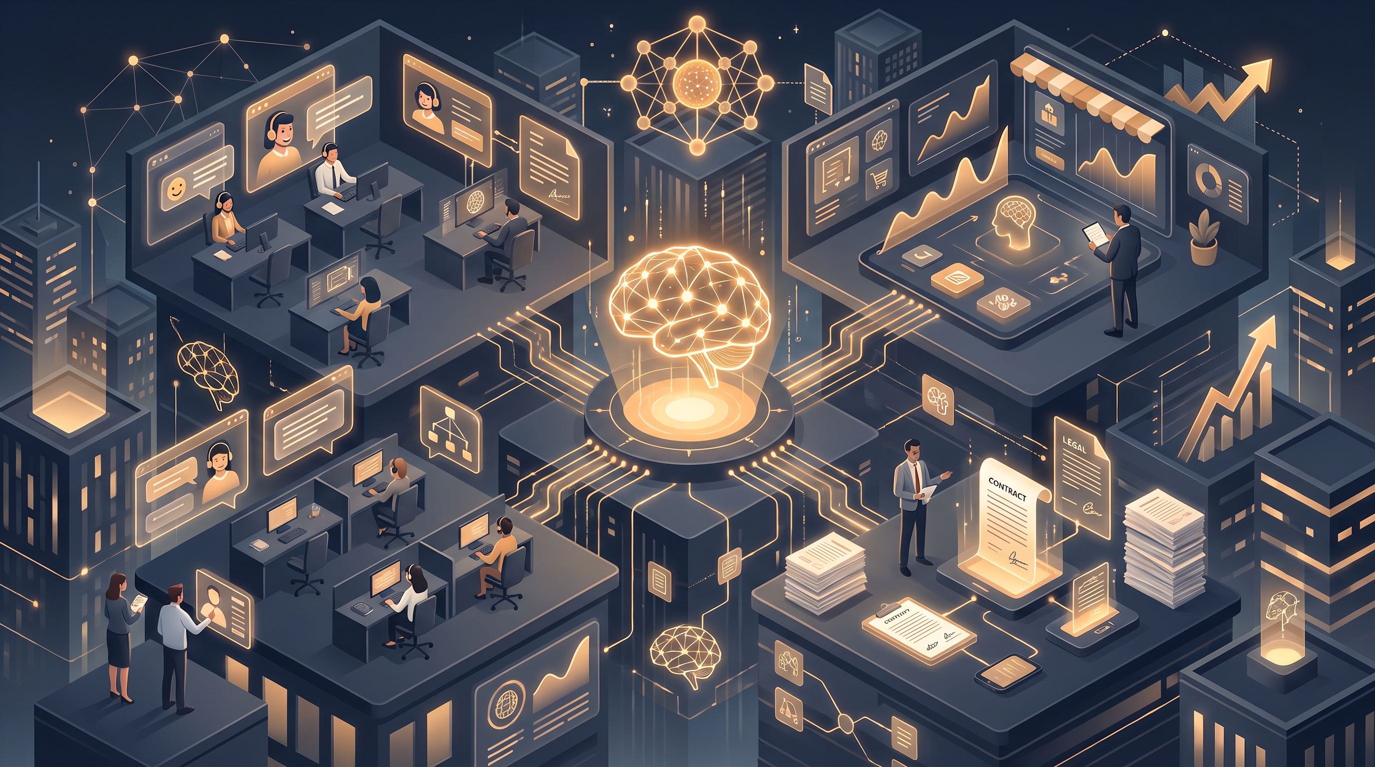 Вертикальные AI-агенты для бизнеса: как GiG Agents заменяют целые отделы