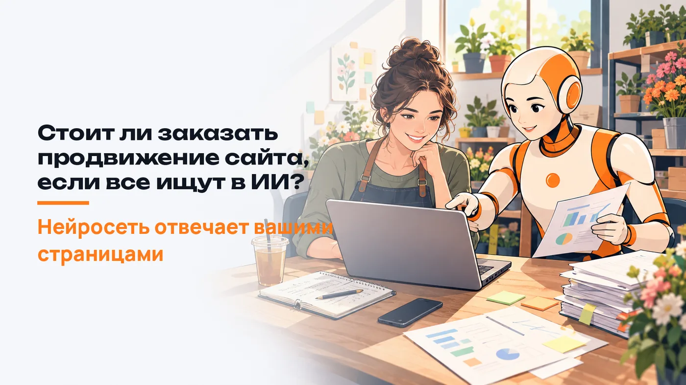 Стоит ли заказать продвижение сайта, если все ищут в ИИ?