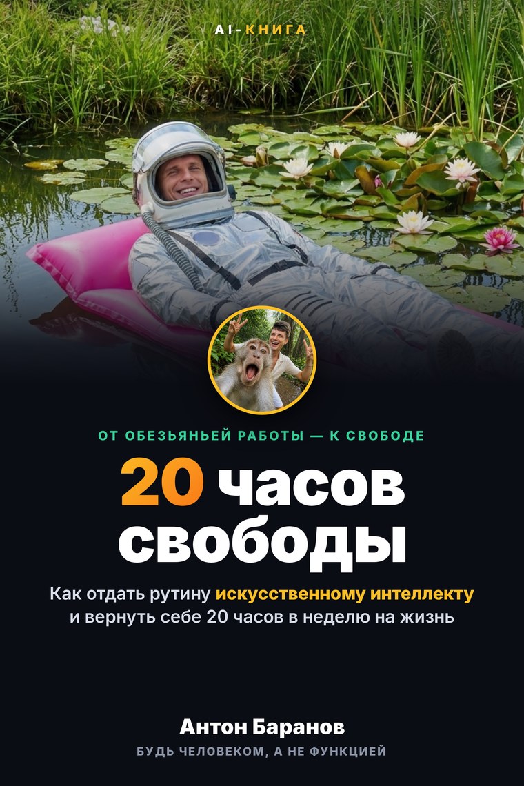 Обложка книги «20 часов свободы»