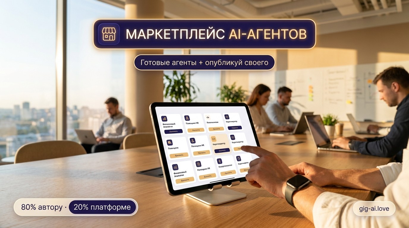 GiG Agents — маркетплейс